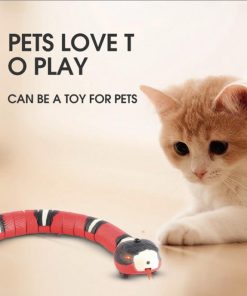 Alternative view of Remote Control Electric Toys Intelligent Induction Obstacle Avoidance Silver Ring Snake