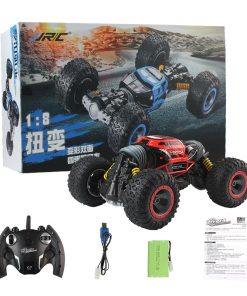 Alternative view of Double-sided Stunt Car  One-button Deformation Child Remote Control Car Off-road Vehicle Climbing Car