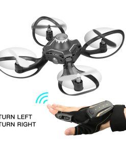 Alternative view of Folding Drone Gesture Control Aerial Photography Four-axis Body Sense Gravity Induction Remote Contro