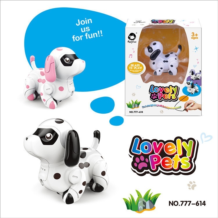 Light Induction Drawing Line And Pen Toy Robot