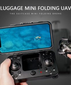 New Luggage Box Storage Box Folding Mini UAV Aerial Photography Remote Control Four Axis Children's Toys Drone