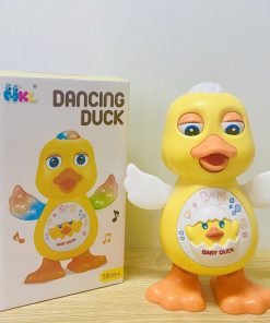 Musical electric swing little yellow duck