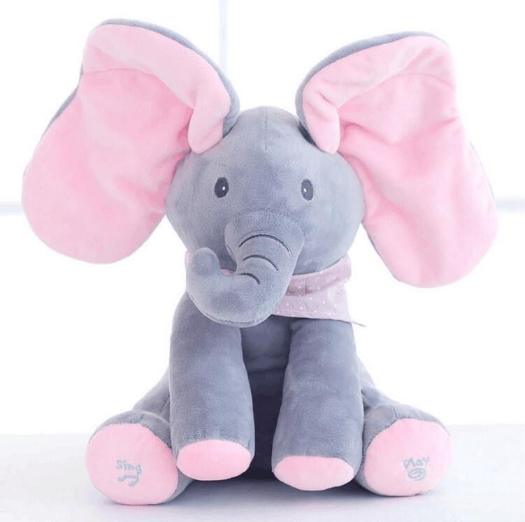 Peek-a-Boo Interactieve Olifant Knuffel - Image 8