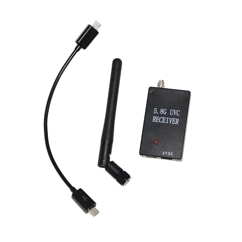 FPV Mini 5.8G OTG 150CH Mini Receiver UVC Video Downlink Auto-Searching VR Glasses Android Phone Receiver For FPV Racing Drone - Image 3