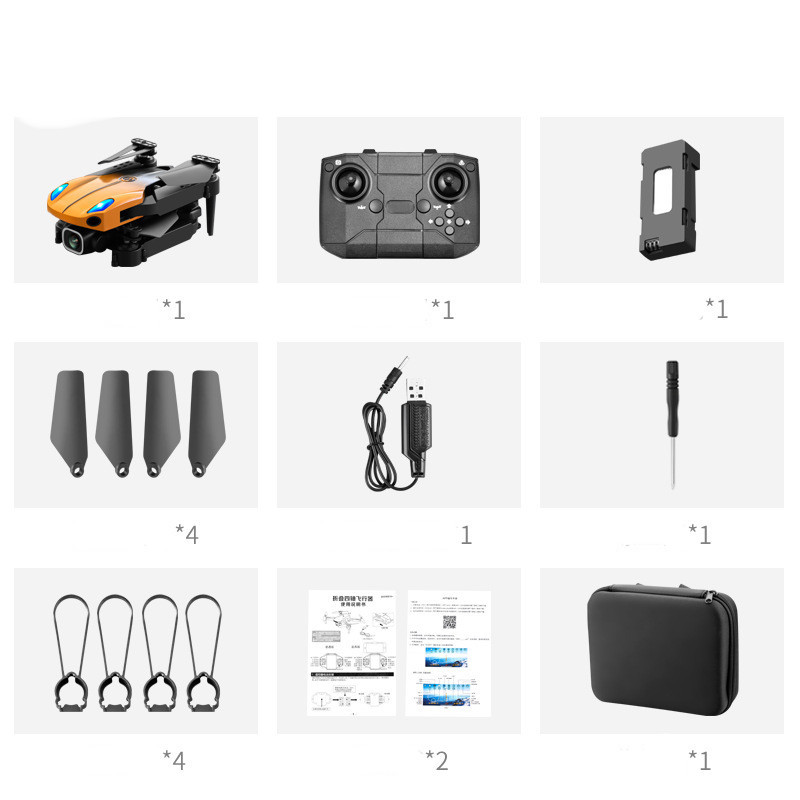 Mini Three-sided Obstacle Avoidance Drone 4K Aerial HD Dual Camera - Image 3
