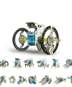 Alternative view of Solar Energy Deformation Robot Puzzle Toy Assembled For Children