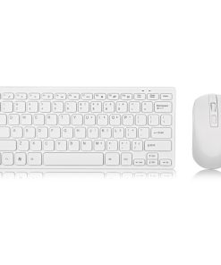 Alternative view of Wireless Keyboard And Mouse Set Chocolate
