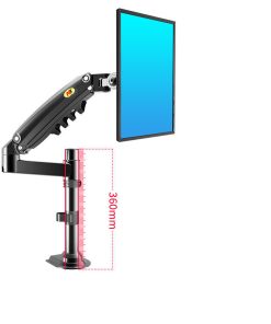 Alternative view of F80 Computer Monitor Stand Desktop Lcd Dual Screen Telescopic Rotating Lifting Desktop Shelf F100A