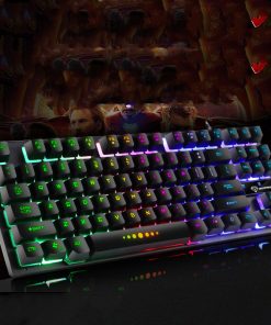 Alternative view of Eating Chicken Character Glowing Game Floating Keyboard