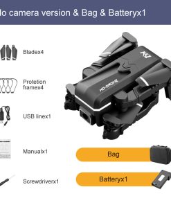 MiniFolding Drone HD 4k Aerial Photography Fixed Height Dual Camera Quadcopter Cross-Border Remote Control Aircraft