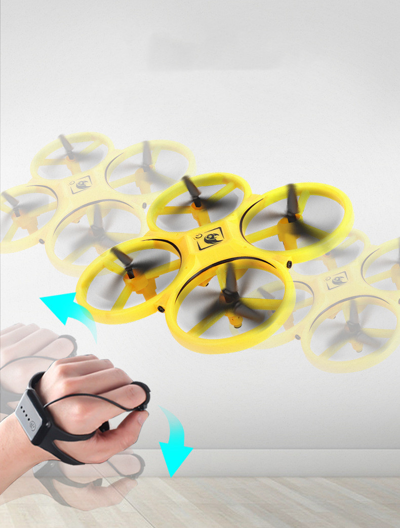 Horloge Remote Sensing Smartfour-Axis Drone Luchtdruk Vaste Hoogte Somatosensorische Mini Vliegende Bal Ufo - Image 4