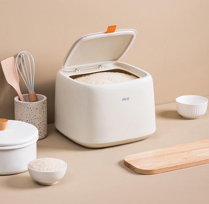 Kawashimaya 20 Kg Rice Bucket Rice Storage Box Rice Cylinder Rice Noodle Storage Box - Image 8