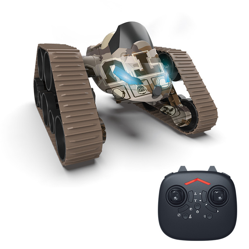 Amazon Aliexpress Grensoverschrijdende Nieuwe Product Drone, tank En Vliegtuig Twee-In-een Vervormd 2.4G Vier-As Antenne Camera - Image 3