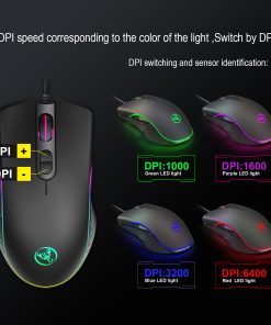 Alternative view of Glowing Gaming Mouse Gaming Wired Mouse
