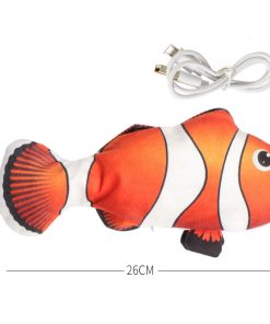 Simulation Fish Toy, Electric Cat Toy, Usb Charging, Beating Fish Plush Toy