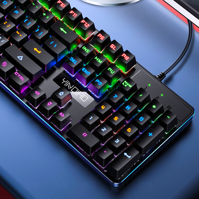 Silver Eagle ZK3 Real Mechanical Keyboard Game Green Axis Black Axis Wired USB Computer Accessories - Image 2