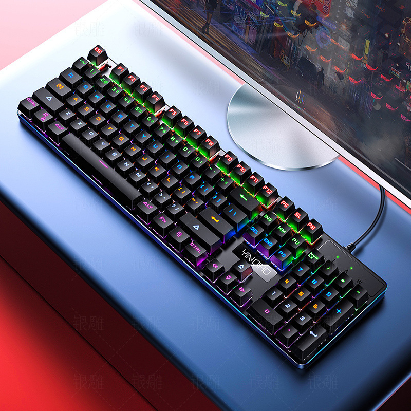 Silver Eagle ZK3 Real Mechanical Keyboard Game Green Axis Black Axis Wired USB Computer Accessories - Image 5