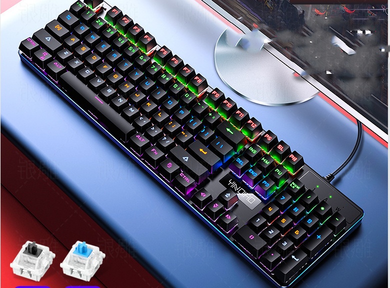 Silver Eagle ZK3 Real Mechanical Keyboard Game Green Axis Black Axis Wired USB Computer Accessories - Image 6