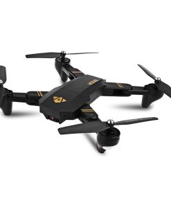 Folding fixed-height aerial drone