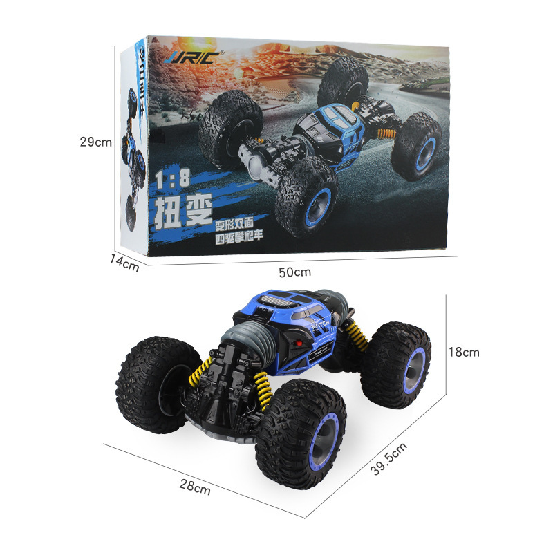 Double-sided Stunt Car One-button Deformation Child Remote Control Car Off-road Vehicle Climbing Car - Image 4