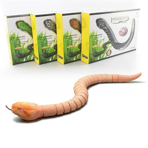 Novelty Remote Control Snake Rattlesnake Animal Trick Terrifying Mischief Toy - Image 4
