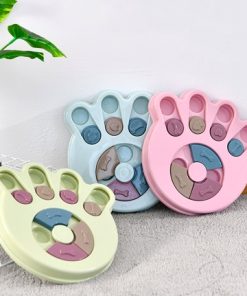 Dog eating interactive stuffy toy