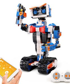 Alternative view of Puzzle plug-in assembly building blocks STEM smart toy
