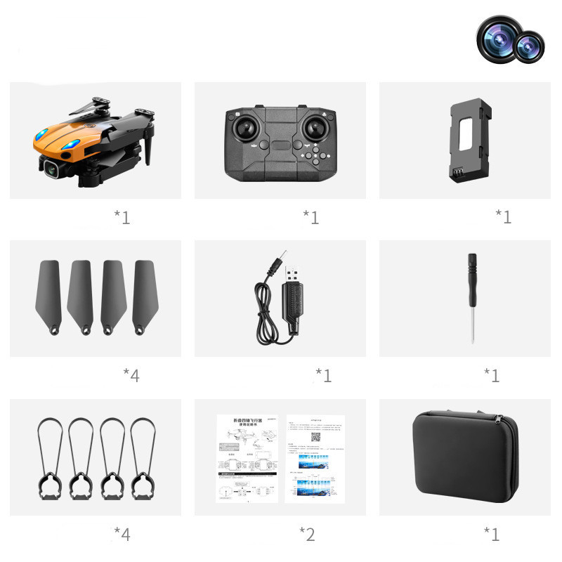 Mini Three-sided Obstacle Avoidance Drone 4K Aerial HD Dual Camera - Image 7