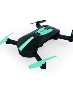 Alternative view of JY018 wifi fixed aerial black bee drone