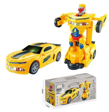 Car Deformation Robot Toy Light Music Automatic Deformation - Image 4