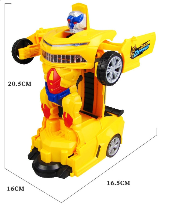 Car Deformation Robot Toy Light Music Automatic Deformation - Image 7