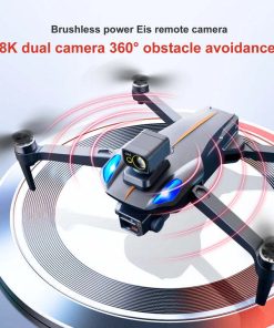 K911 Max Drone 360 Degree Laser Obstacle Avoidance GPS HD Aerial Photography 8K
