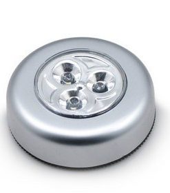 Alternative view of Three 3LED Touch Light Clap Lamp Wall Lamp Wardrobe Cabinets Household Car Emergency Nightlight Auto Supplies