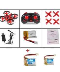Remote control mini quadcopter with protective ring remote control drone anti-fall remote control aircraft children's toy