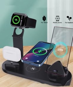 Plastic 3 In 1 Wireless Charger Stand Fast