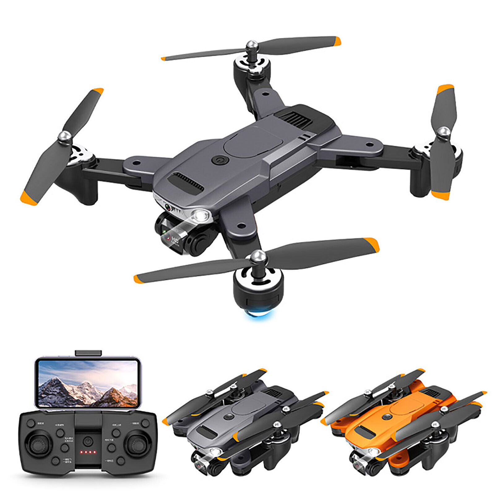Folding ESC Dual 4K HD Aerial Photography Drone - Image 3