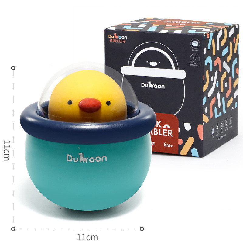 Little Cute Chicken Tumbler Music Bells Infants Educational Early Education Baby Rattle Toys - Image 4
