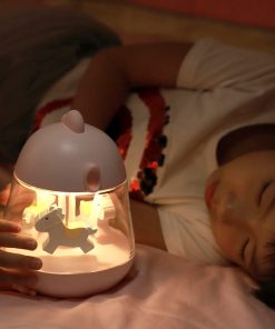 USB Carousel Music Light