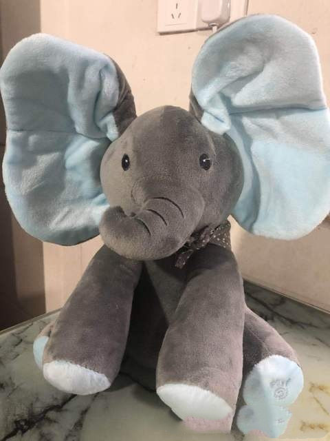 Peek-a-Boo Interactieve Olifant Knuffel - Image 5