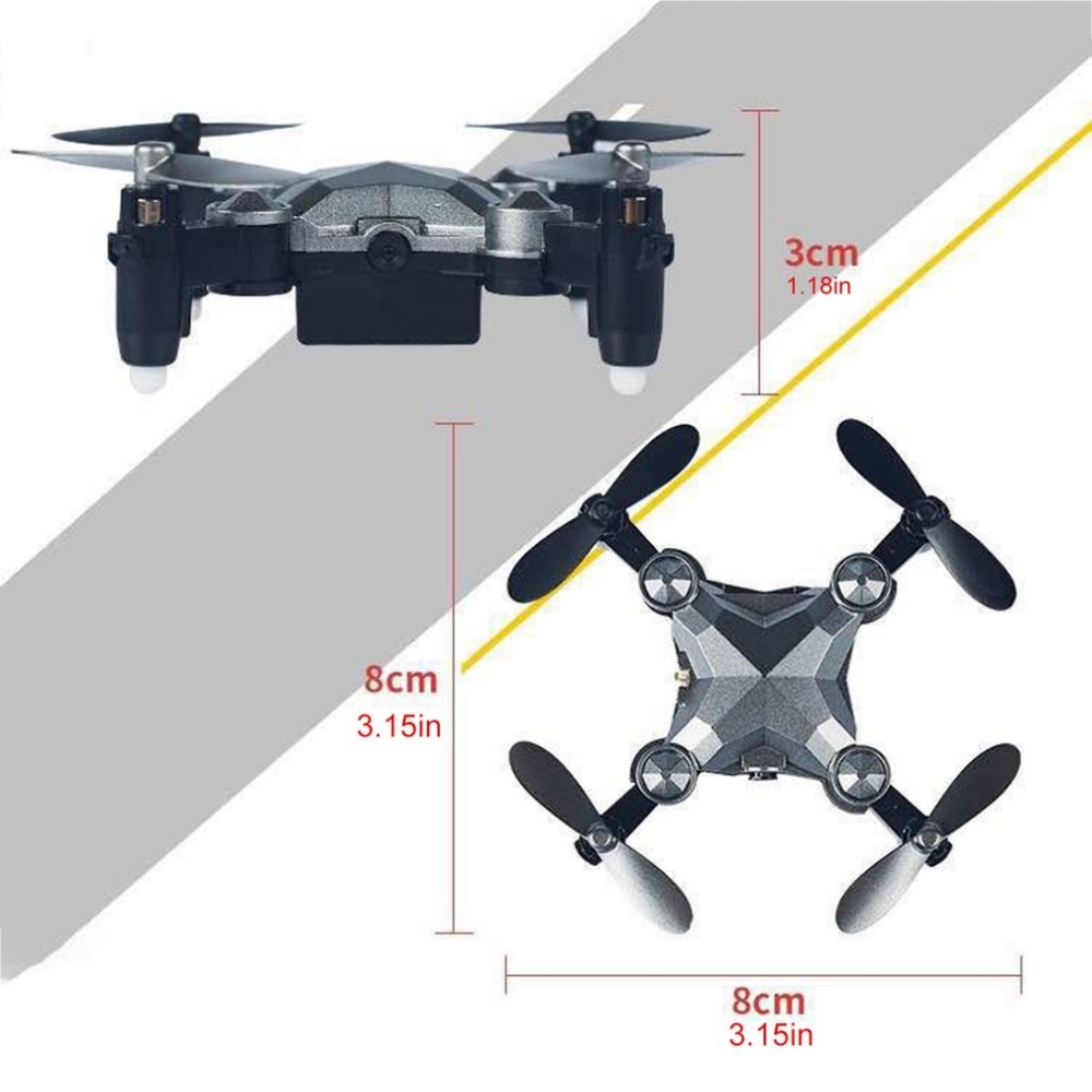 Mini Luggage Drone Folding Suitcase Ket Quadcopter - Image 6