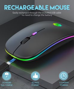 Silent Silent Laptop Gaming Girl Mouse