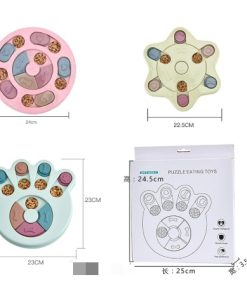 Alternative view of Dog eating interactive stuffy toy