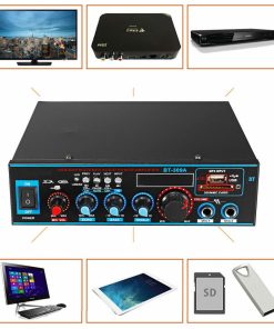Recording Bluetooth Function Home Car Dual-purpose Power Amplifier
