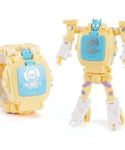 Deformation robot electronic watch King Kong toy