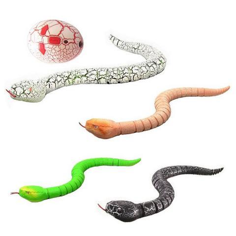Novelty Remote Control Snake Rattlesnake Animal Trick Terrifying Mischief Toy - Image 2