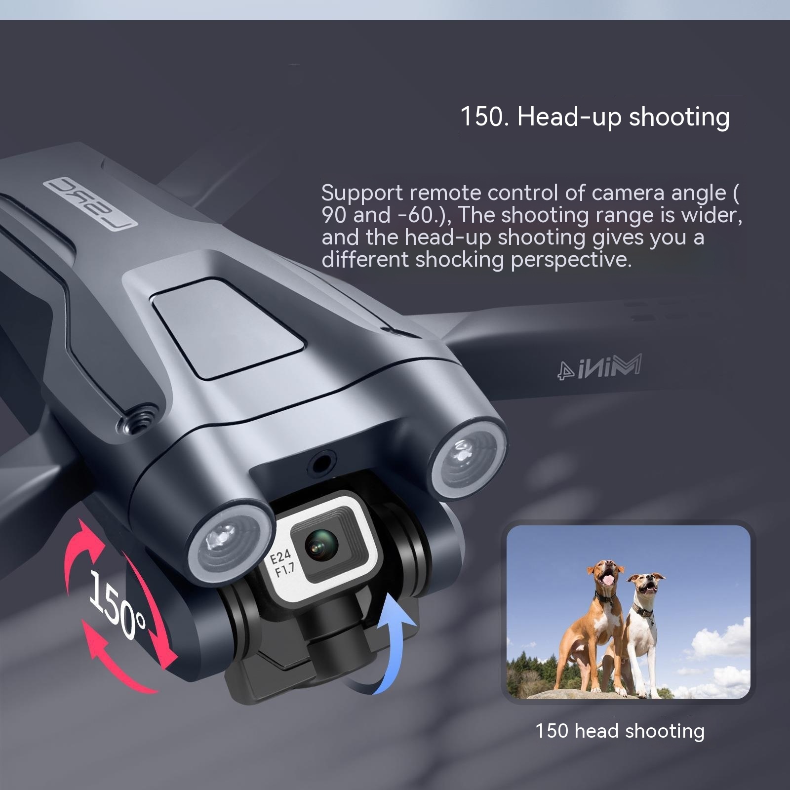 Remote Control HD Drone For Aerial Photography 4K Dual Lens - Image 6