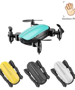 Teeggi T10 Mini Drone With Camera Foldable WiFi FPV RC Quadcopter Headless Mode Altitude Hold VS S9 Micro Pocket Selfie Dron