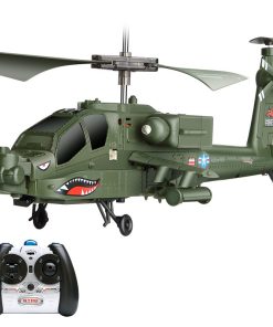 Alternative view of Fighter anti-fall remote control helicopter drone Apache aircraft toy