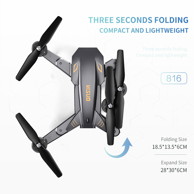 Professional aerial photography folding quadcopter - Image 2