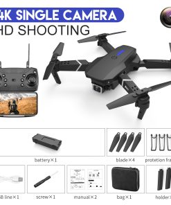 Alternative view of E88 Drone Aerial Photography HD 4K Dual Camera Remote Control Airplane Toy